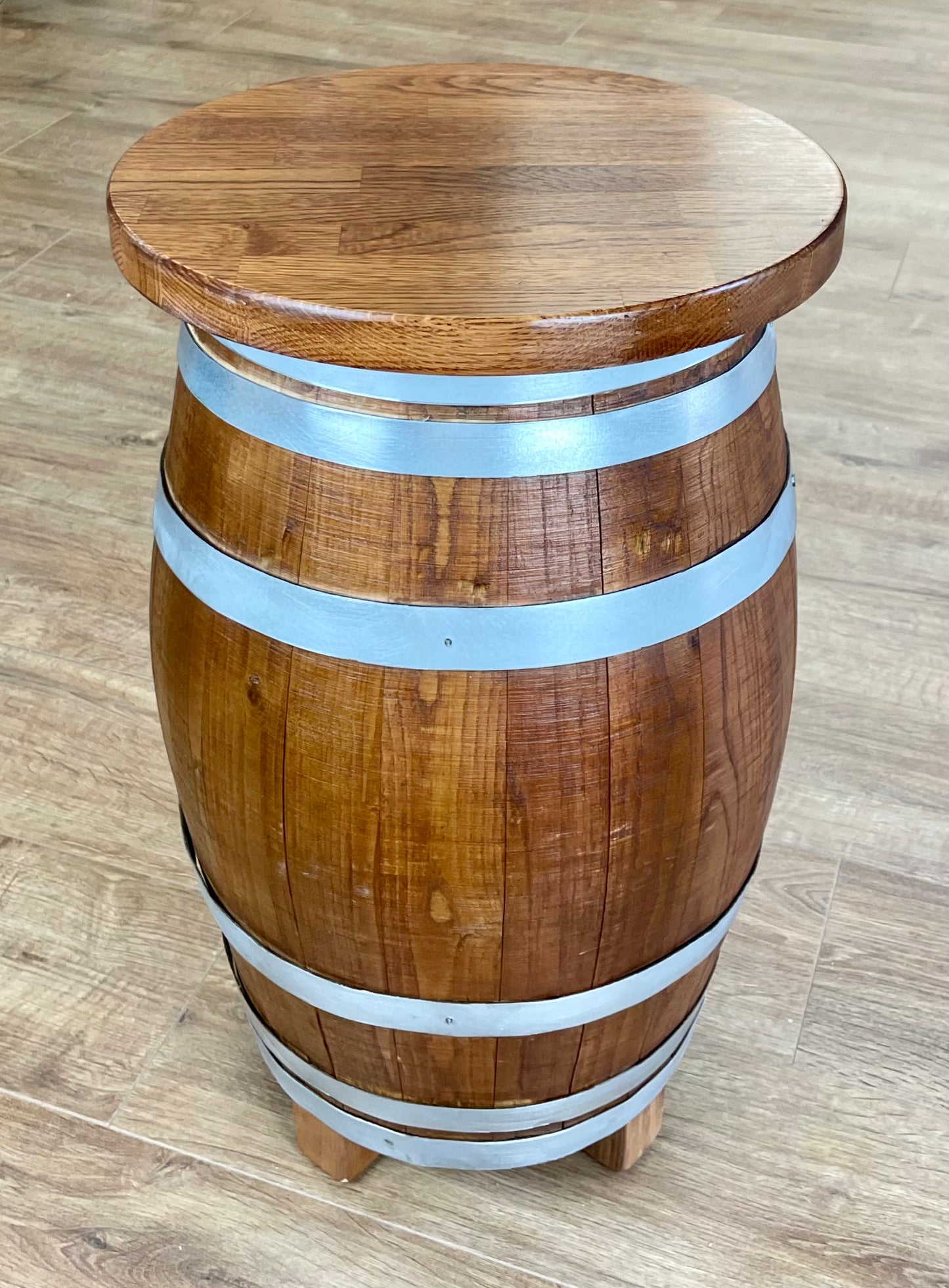 Wee Whisky Barrel End Table