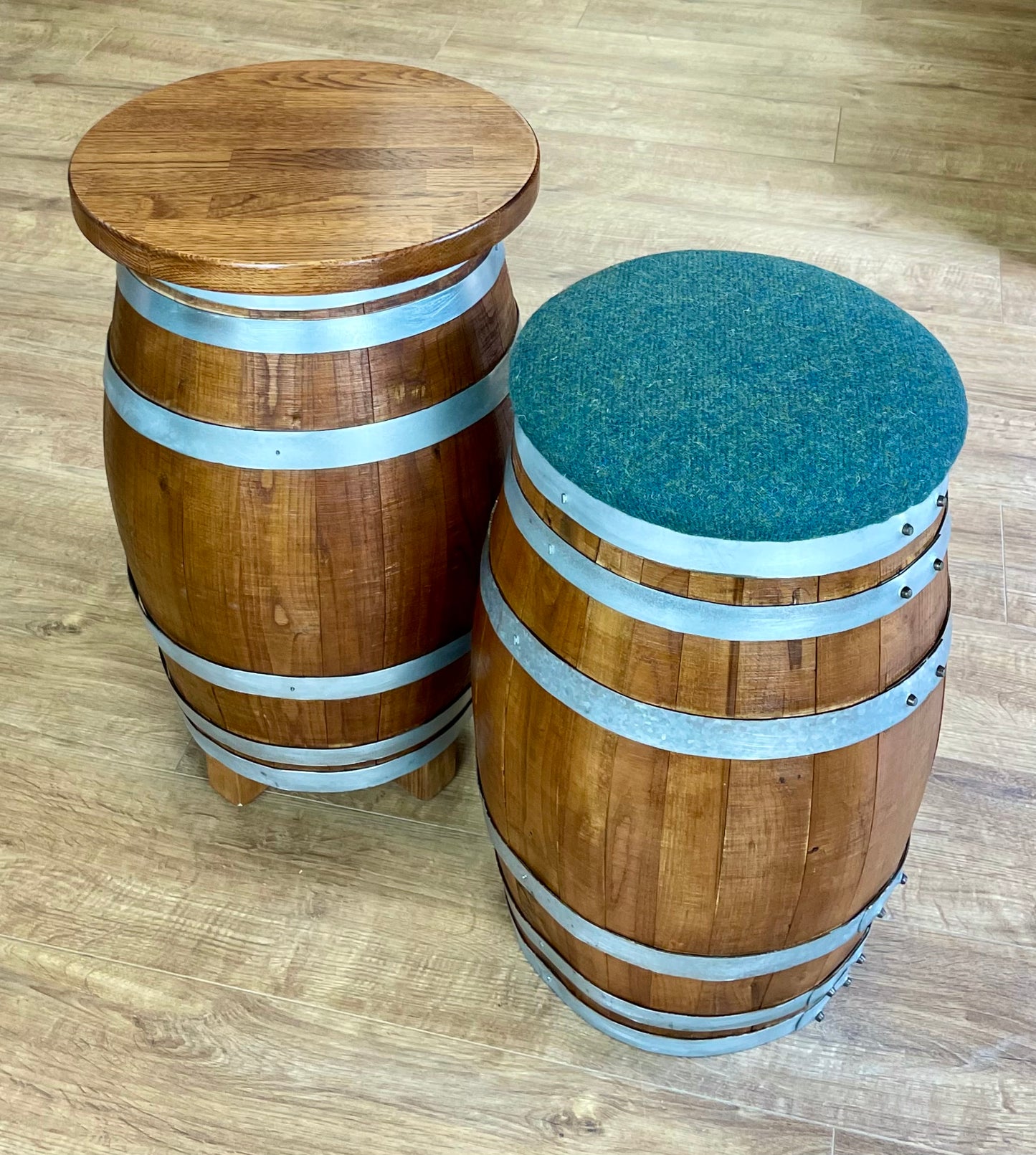 Wee Whisky Barrel End Table