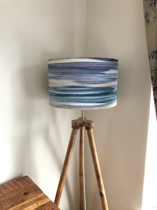 Seascape Lampshade: Watercolour  (40cm)