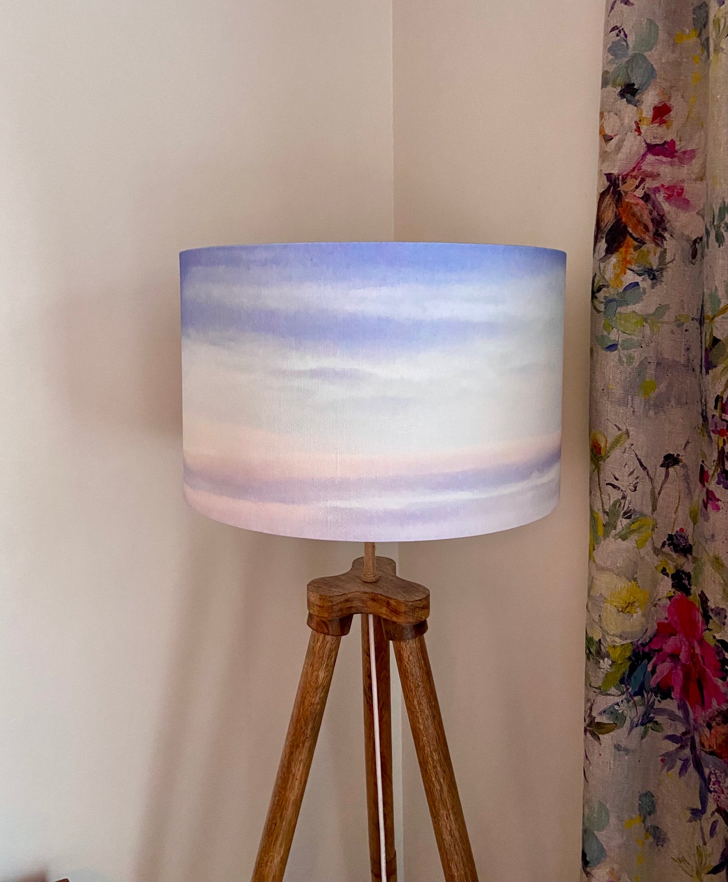 Skyscape Lampshade: Watercolour  (40cm)