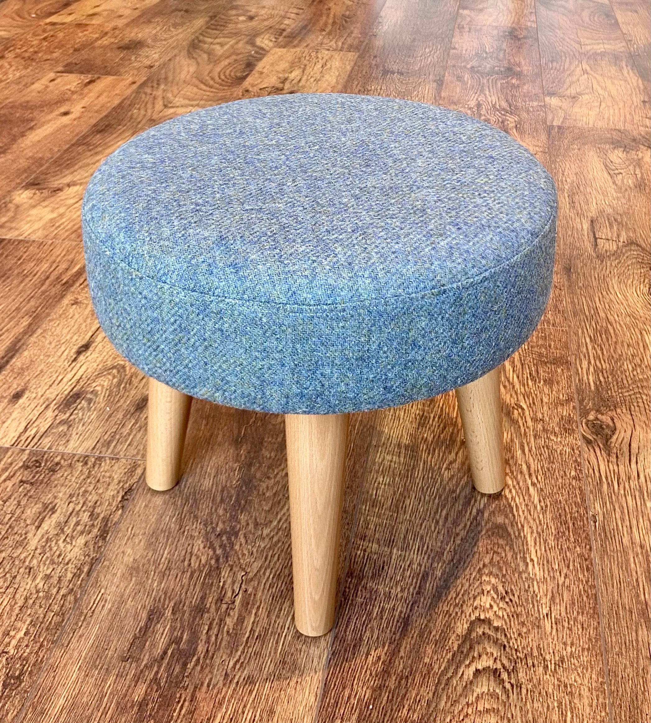 Light blue online footstool